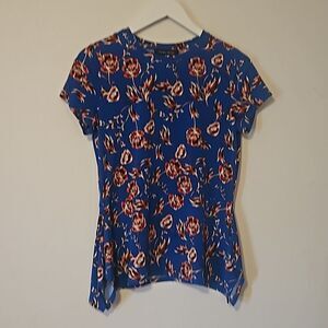 IVANKA TRUMP S/P FLORAL SHIRT